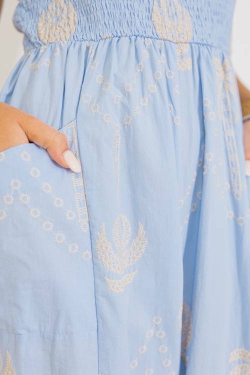 Palm Embroidery Jumpsuit, Lt Bl - 0616-182h.jpg