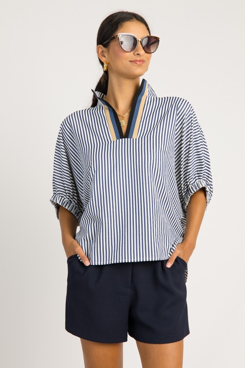 Seersucker Stripes Top, Navy - 0617-127.jpg