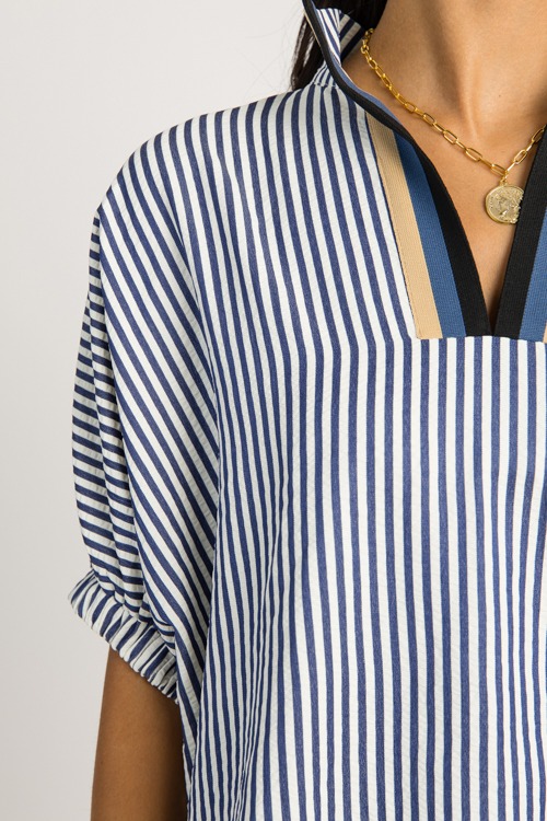 Seersucker Stripes Top, Navy - 0617-129.jpg