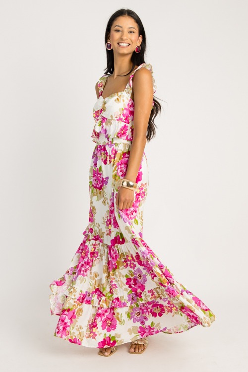 Floral Beauty Ruffle Maxi, Cream - 0617-77.jpg