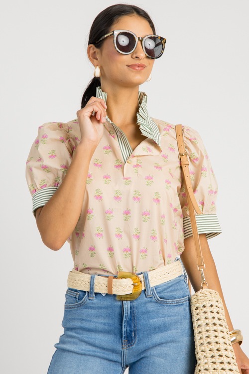 Blooming Trim Top, Ecru - 0618-66p.jpg