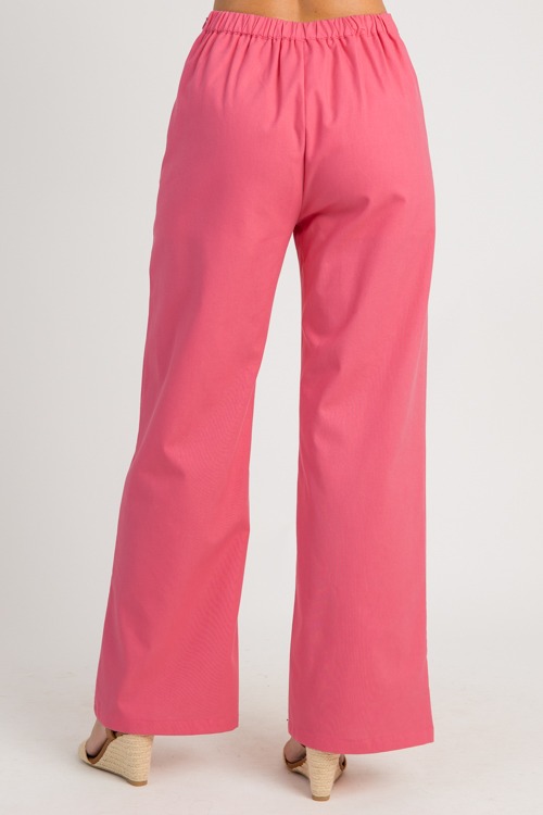 High Waisted Linen Pants, Hot P - 0620-100.jpg