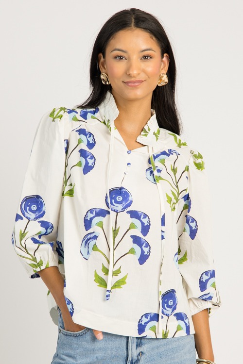 Patrice Floral Top, Cream - 0623-151p.jpg