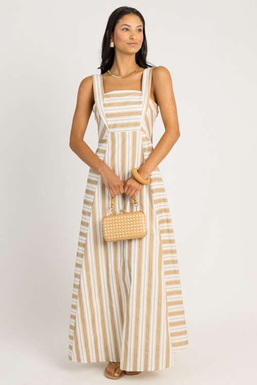 Sandbar Stripe Maxi, White/Taup - 0623-16p.jpg