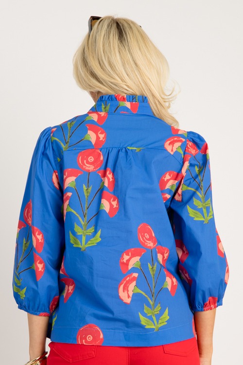 Patrice Floral Top, Blue - 0623-91.jpg