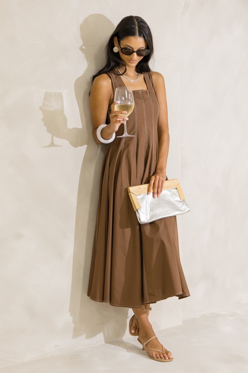 Seamline Contrast Maxi, Brown - 0627-11.jpg