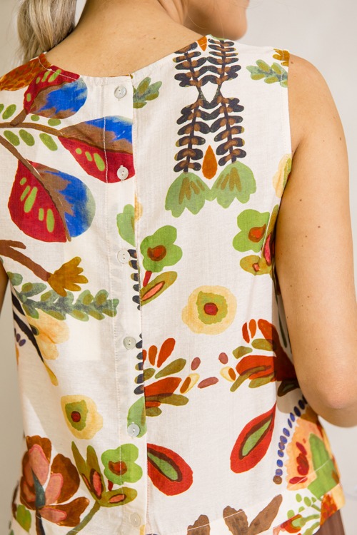 Floral Print Tank, Natural - 0627-255.jpg