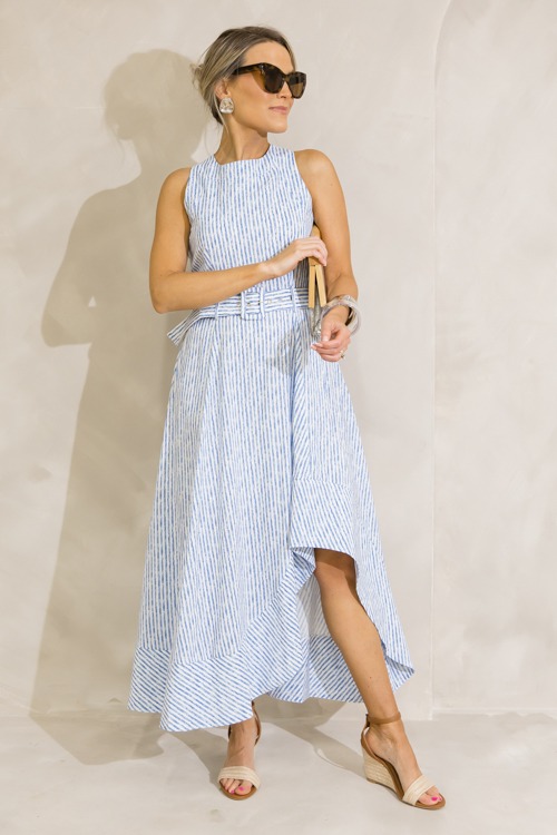 By The Coast Belted Midi, Blue - 0627-350h.jpg