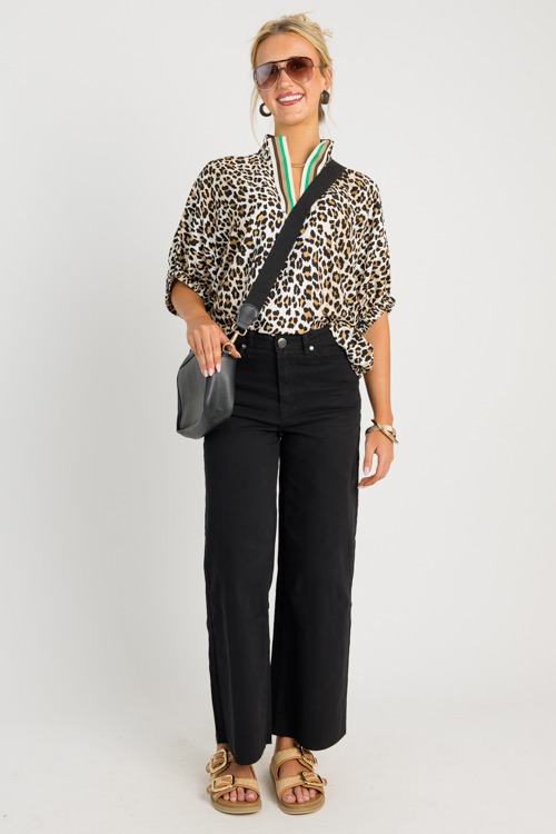 Leopard Stripe Accent Blouse, C - 0701-45h.jpg