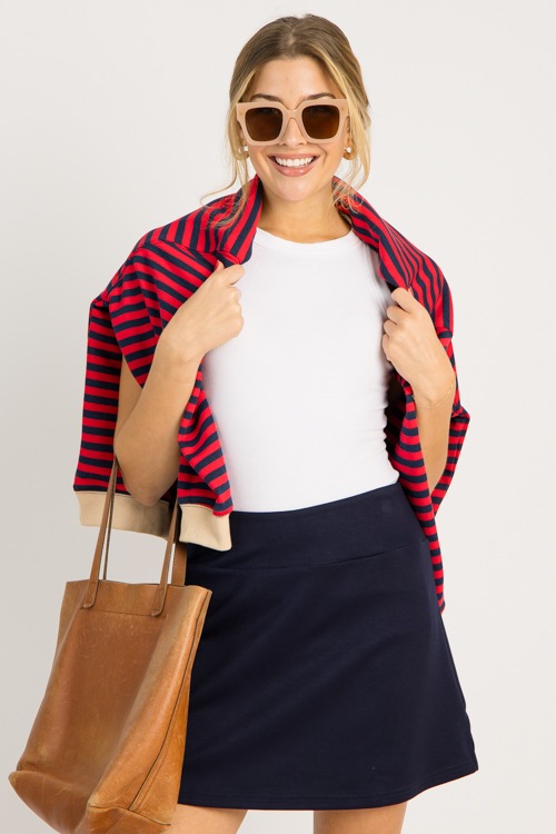 Stripe Rib Trim Sweatshirt, Red - 0702-8p.jpg