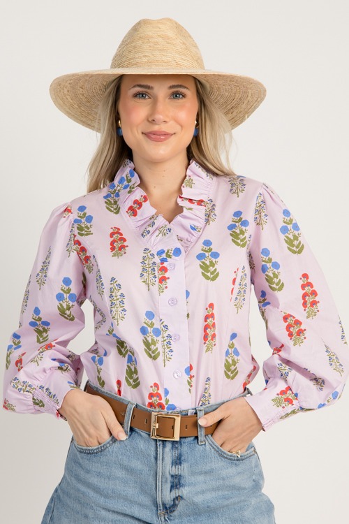 Floral Stems Ruffle Top, Lilac - 0703-79.jpg