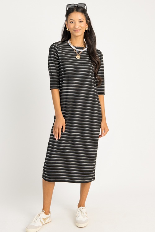 Classic Stripe Knit Midi, Black - 0716-15.jpg
