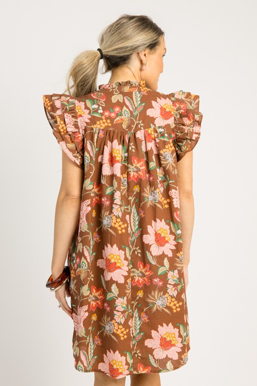 Marlene Floral Dress, Pink/Brow - 0716-26.jpg