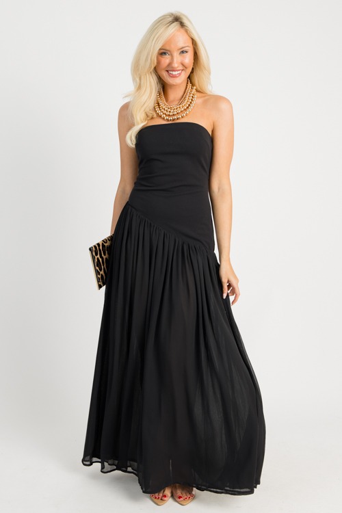 Jolie Strapless Maxi, Black - 0722-1p.jpg