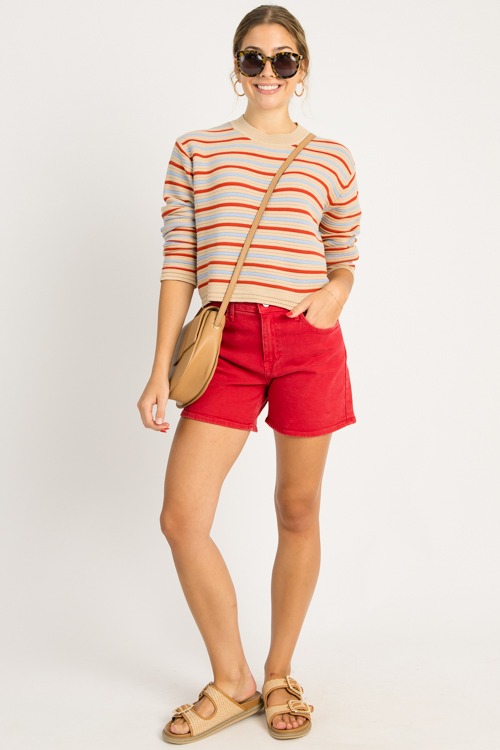Denim Shorts, Vintage Red - 0728-11.jpg