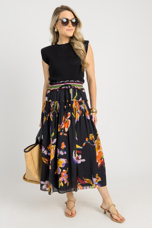 Jessica Floral Midi Skirt, Blac - 0730-130p.jpg