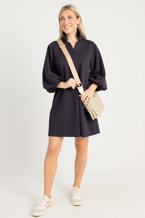 Soft and Chic Dress, Navy - 0731-113.jpg