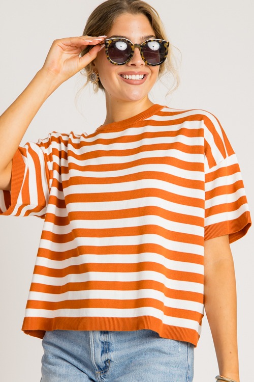 Valerie Stripe Sweater, Rust - 0731-278h.jpg