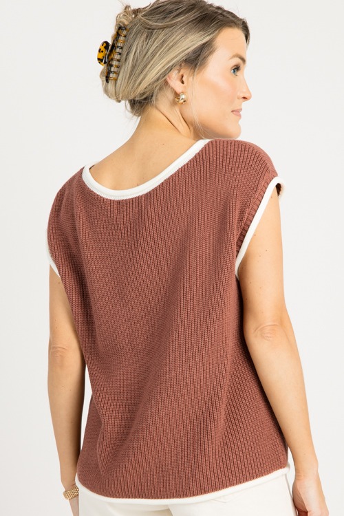 Contrast Edge Sweater Vest, Iri - 0804-69.jpg