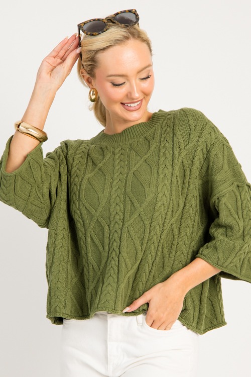 Daya Cable Sweater, Olive - 0806-24p.jpg