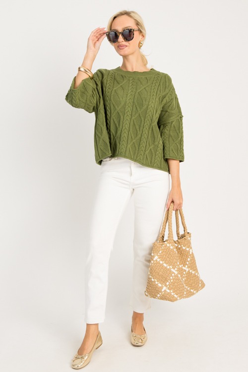 Daya Cable Sweater, Olive - 0806-25h.jpg