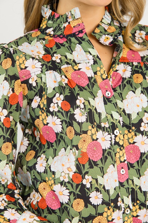 Dahlia Blooms Button Top, Black - 0807-154h.jpg