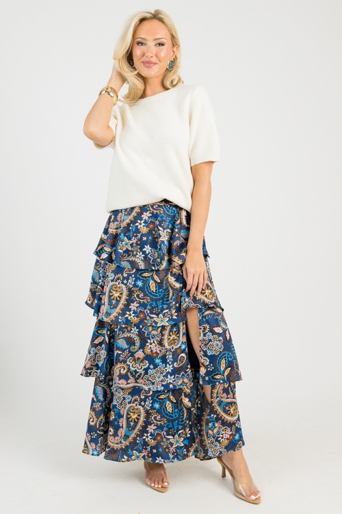 Ruffle Tier Maxi Skirt, Navy Fl - 0808-128.jpg