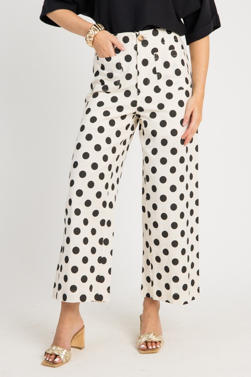 Polka Dot Pocket Pants, Black - 0811-101p.jpg