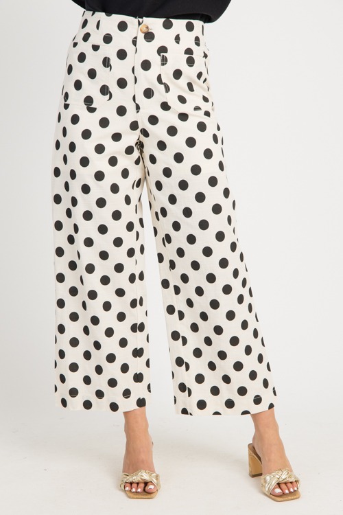 Polka Dot Pocket Pants, Black - 0811-105.jpg