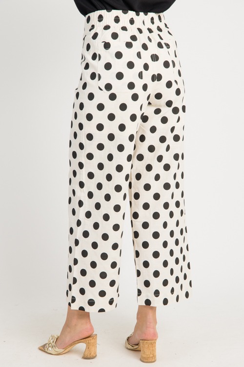 Polka Dot Pocket Pants, Black - 0811-106.jpg