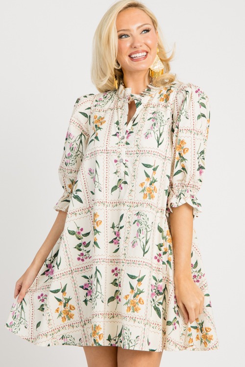 Gold Flower Post Earrings - 0811-78.jpg