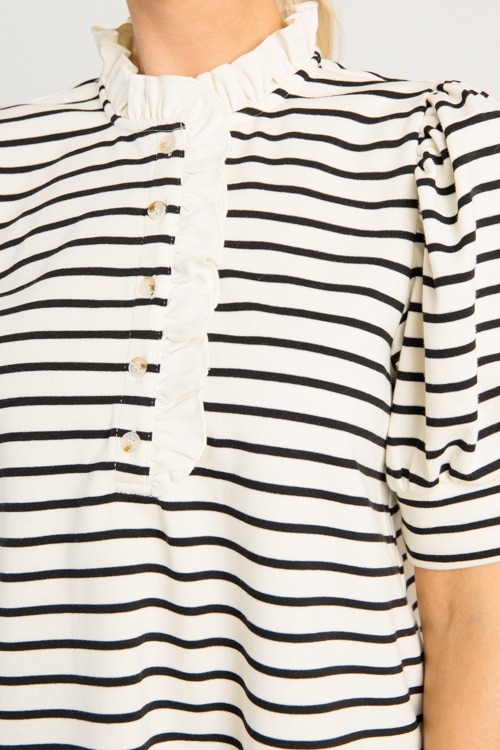 Ruffle Stripe Knit Top, Crm Blk - 0815-40.jpg