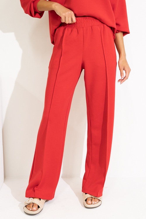 Pintuck Modal Pants, True Red - 0822-172.jpg