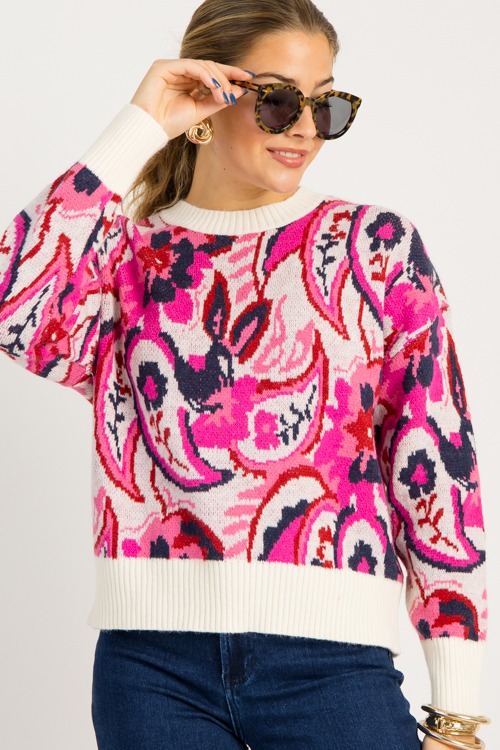 Floral Paisley Sweater, Cream/P - 0825-63.jpg