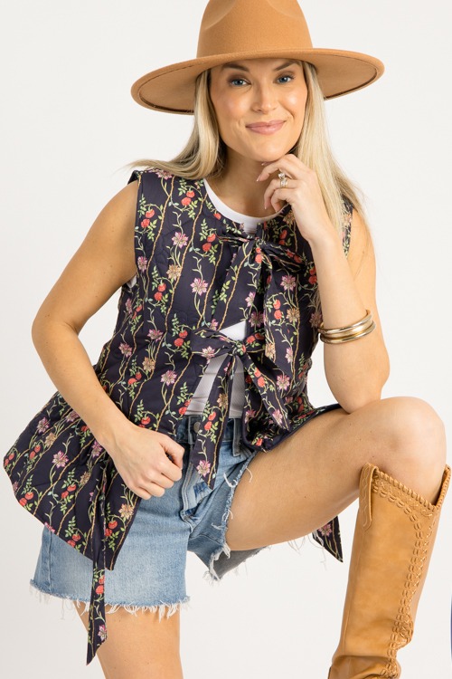 Floral Tie Peplum Vest, Navy - 08260_625p.jpg