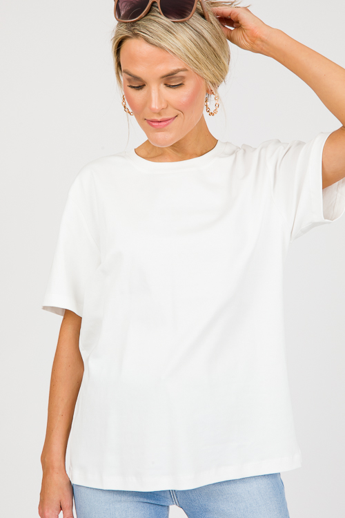 Everyday Tee, Ivory