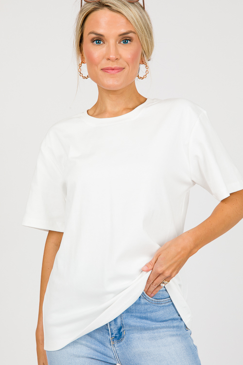 Everyday Tee, Ivory
