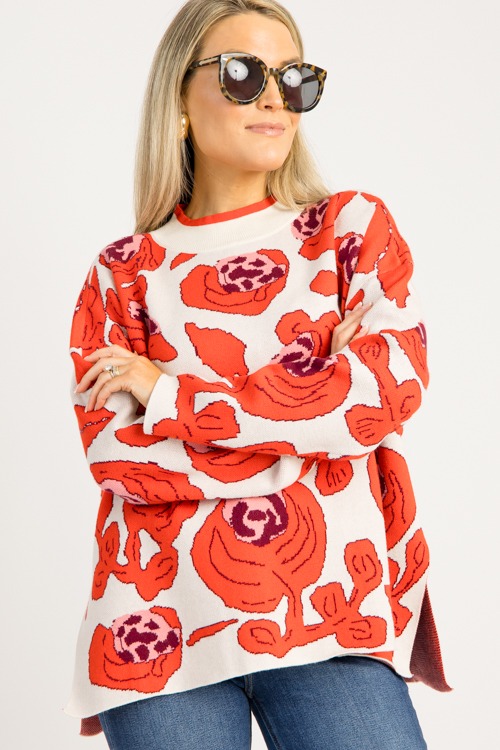 Chic Abstract Sweater, Cream - 0828-63h.jpg