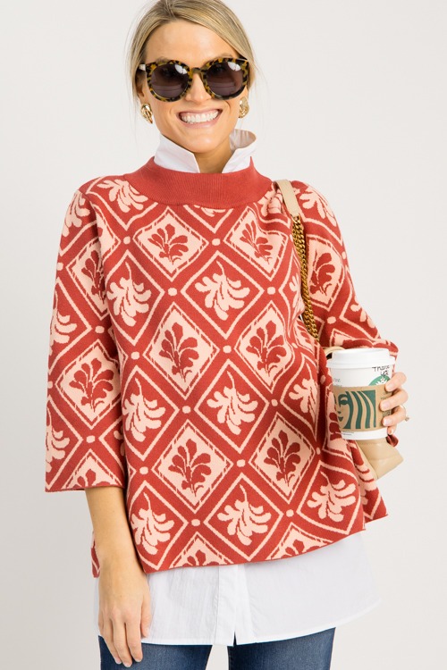 Floral Mock Neck Sweater, Rosew - 0902-100p.jpg