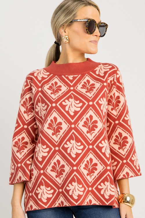 Floral Mock Neck Sweater, Rosew - 0902-103.jpg