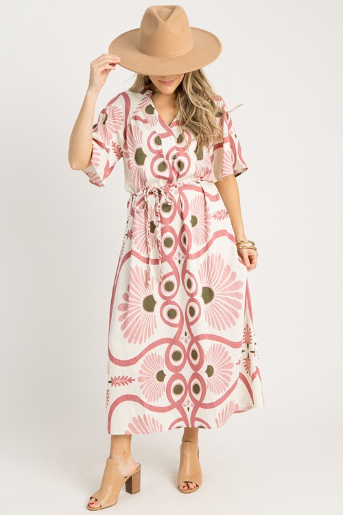 Braided Belt Print Midi, Mauve - 0904-110.jpg