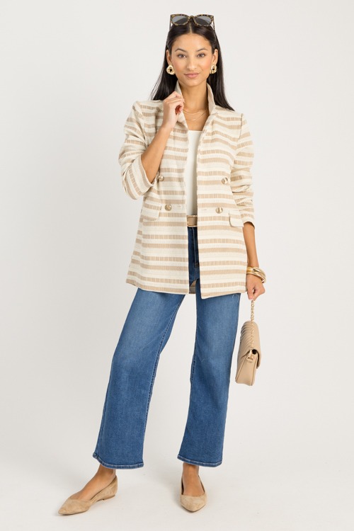 Connie Striped Button Blazer, C - 0904-88.jpg