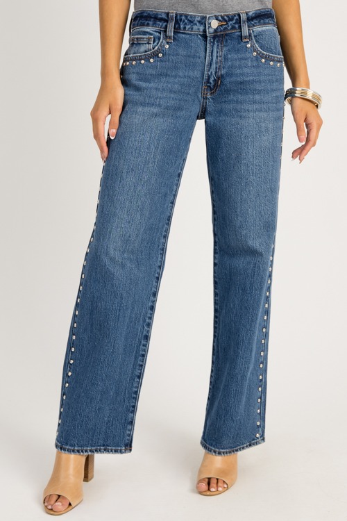Studded Jeans, Dark Denim - 0905-52p.jpg