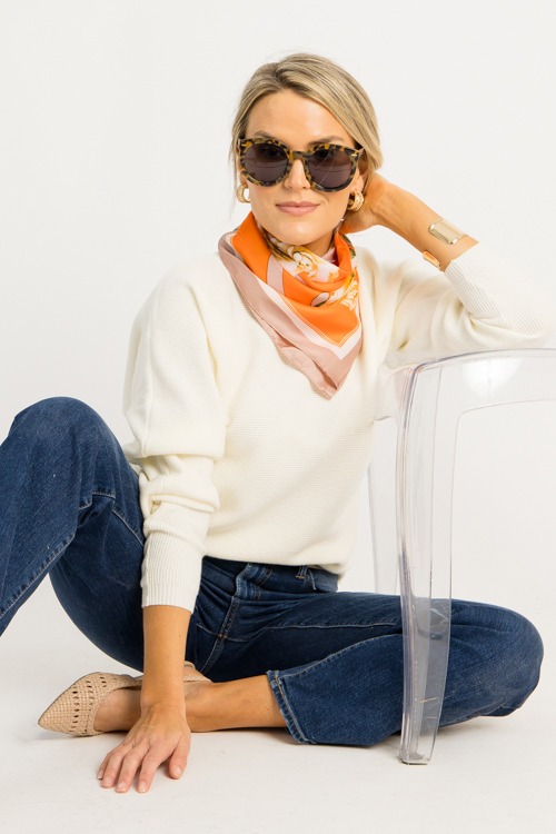Waffle Texture Sweater, French Vanilla - 0908-33p.jpg