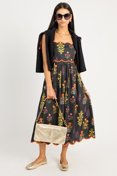 Fresh Blooms Scallop Midi, Black - 0909-100.jpg