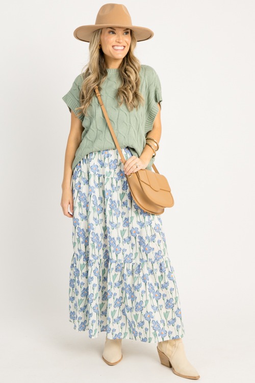 Floral Tie Strap Maxi, Blue Multi - 0910-104h.jpg