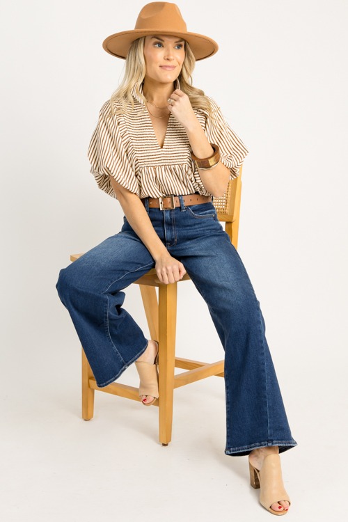 Carter Stripe Top, Caramel - 0910-51p.jpg