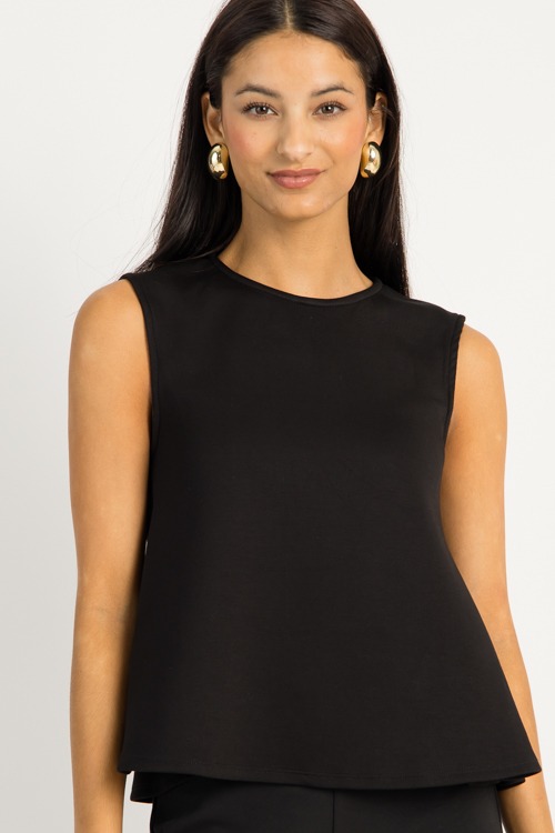 Soft Knit Peplum Top, Black - 0910-88p.jpg
