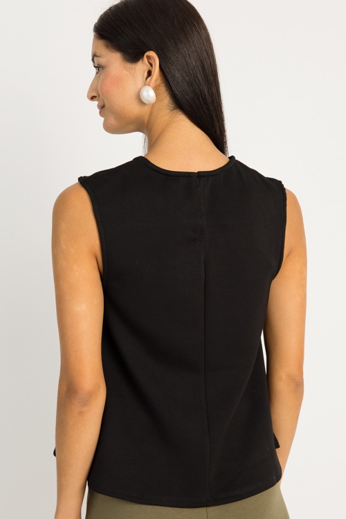 Soft Knit Peplum Top, Black - 0910-94.jpg
