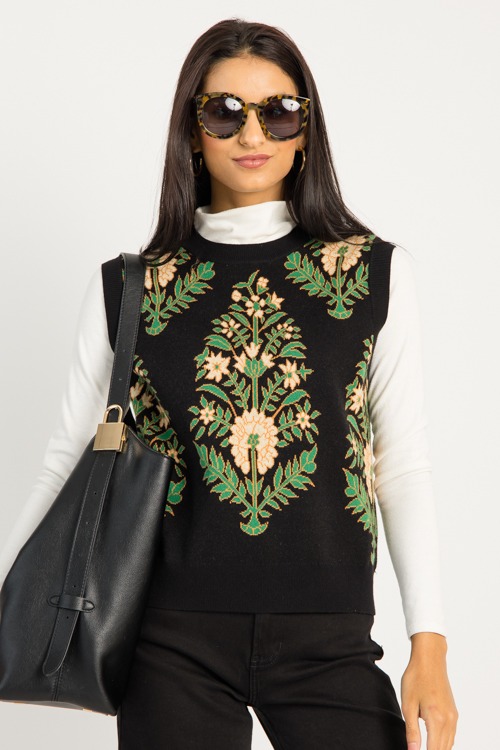Chic Bloom Sweater Top, Black - 0911-42.jpg